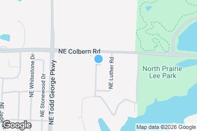 Map image of the property - 1825 NE Bren Mar Rd