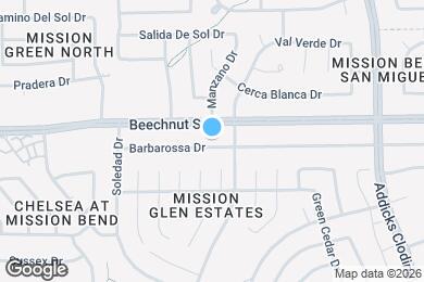 Map image of the property - 16126 Barbarossa Dr