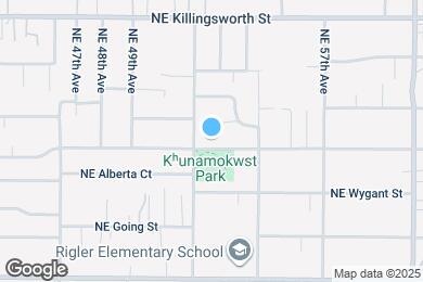 Map image of the property - 5237 NE Alberta St