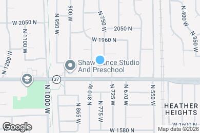 Map image of the property - 1859 N 750 W