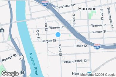 Map image of the property - 132 Bergen St
