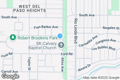 Map image of the property - 3445 Altos Ave