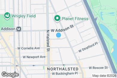 Map image of the property - 722 W Brompton Ave