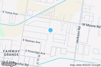 Map image of the property - 2701 S J St