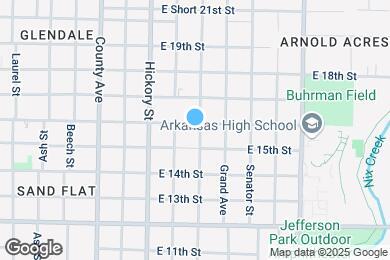 Map image of the property - 1521 Garland Ave