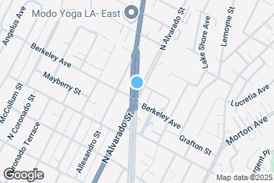 Map image of the property - 1620 S Bentley Ave