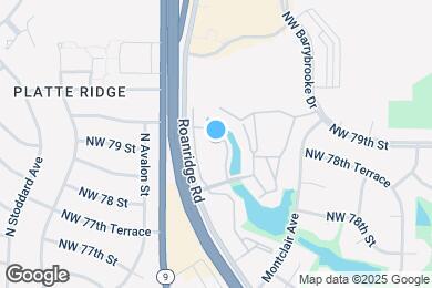 Map image of the property - The Crossing at Barry Road Apartments