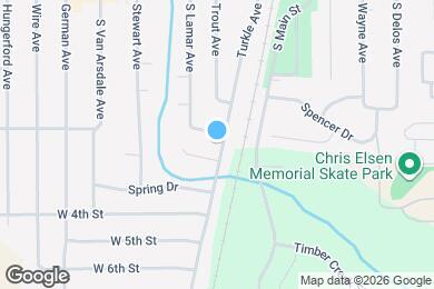 Map image of the property - 345 Turkle Ave