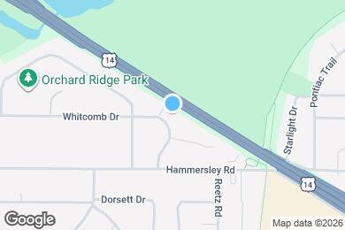 Map image of the property - 4934 Whitcomb Dr