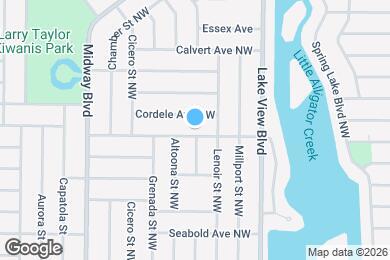 Map image of the property - 820 Springview Ave NW
