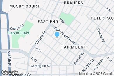 Map image of the property - 1204 N 20th St