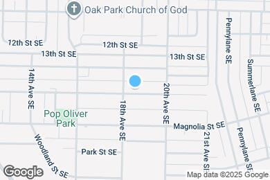 Map image of the property - 1810 College St SE