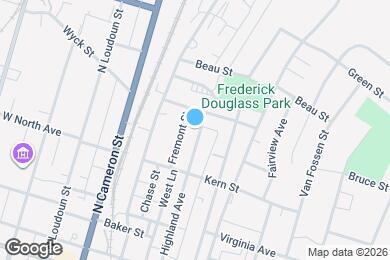 Map image of the property - 553 Highland Ave