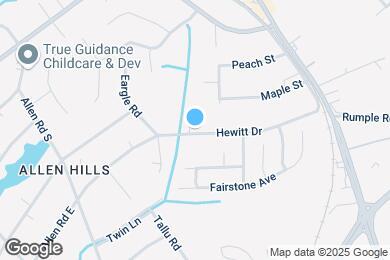 Map image of the property - 2404 Faircreek Ct