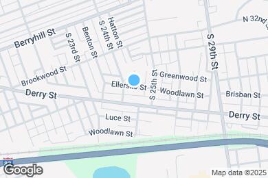 Map image of the property - 2417 Ellerslie St