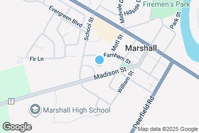 Map image of the property - School Street Apartments