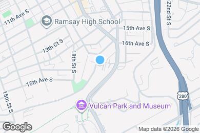 Map image of the property - 1909 16th Ave S