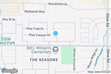 Map image of the property - 5603 Pine Canyon Dr