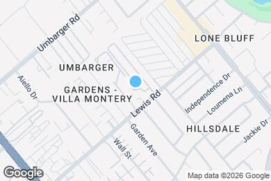 Map image of the property - Villa Monterey Apartments