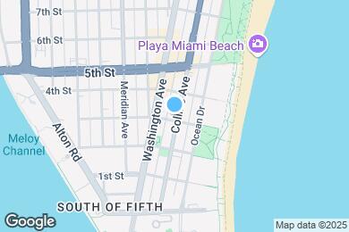 Map image of the property - 300 Collins Ave