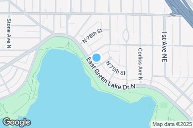 Map image of the property - 7650 E Green Lake Dr N