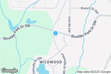 Map image of the property - 606 Wilson Mill Rd SW
