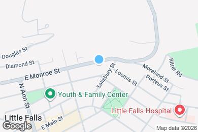 Map image of the property - 631 E Monroe St