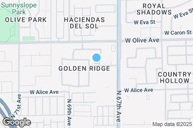 Map image of the property - 8806 N 67th Ln