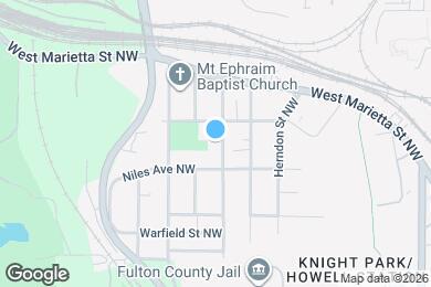 Map image of the property - 1046 Tilden St NW