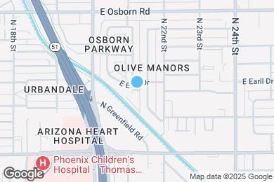 Map image of the property - 3027 N 21st St