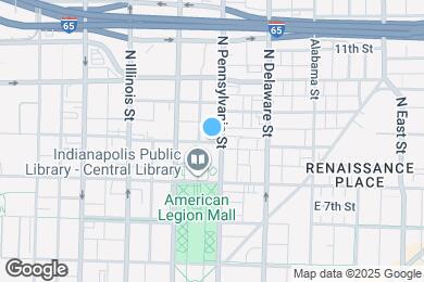 Map image of the property - 230 E 9th St