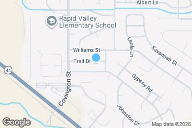 Map image of the property - 4711 Trail Dr