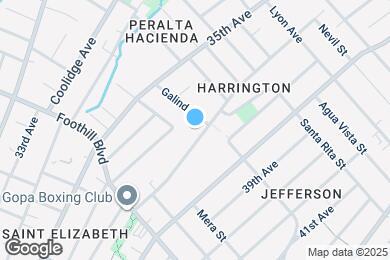 Map image of the property - 2069 Harrington Ave