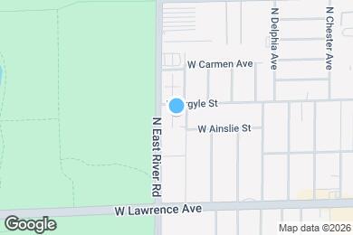 Map image of the property - 4936 N Leonard Dr