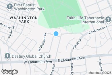 Map image of the property - 103 N Chatham Dr