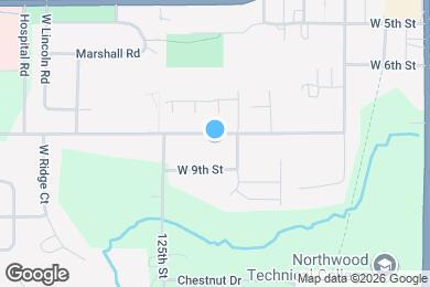 Map image of the property - 594 W 8th St