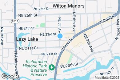 Map image of the property - 2210 NE 5th Ave