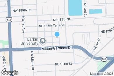 Map image of the property - 128 NE 184th Terrace