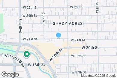Map image of the property - 1329 W 21st St