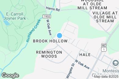 Map image of the property - West Oak Apartments