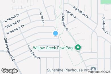 Map image of the property - 1004 W Hills Terrace