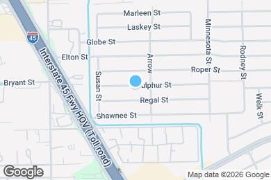 Map image of the property - 1318 Sulphur St