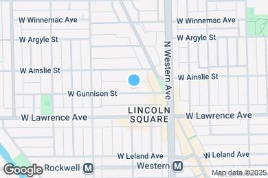Map image of the property - 2450 W Gunnison St