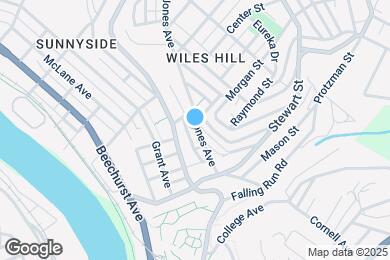 Map image of the property - 107 Jones Ave