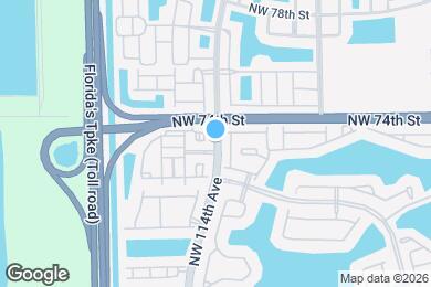 Map image of the property - 10921 NW 88th Terrace