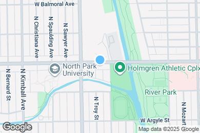 Map image of the property - 3115 W Foster Ave