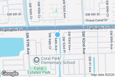 Map image of the property - 925 SW 94th Ave