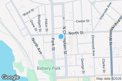 Map image of the property - 123 N Champlain St
