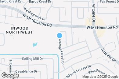 Map image of the property - 8705 Saratoga Forest Dr