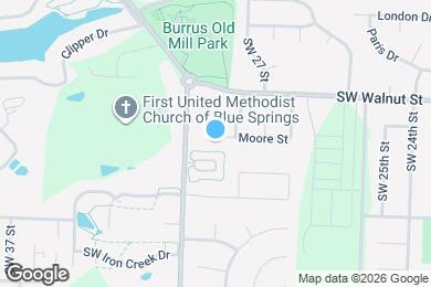 Map image of the property - 3012 SW Moore St